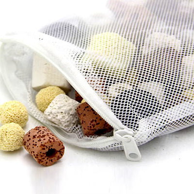 Bio Ball Media Mesh Storage with Zipper Nylon Bag