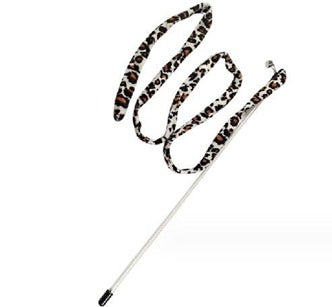 Cat-Teasing Stick - Leopard Print