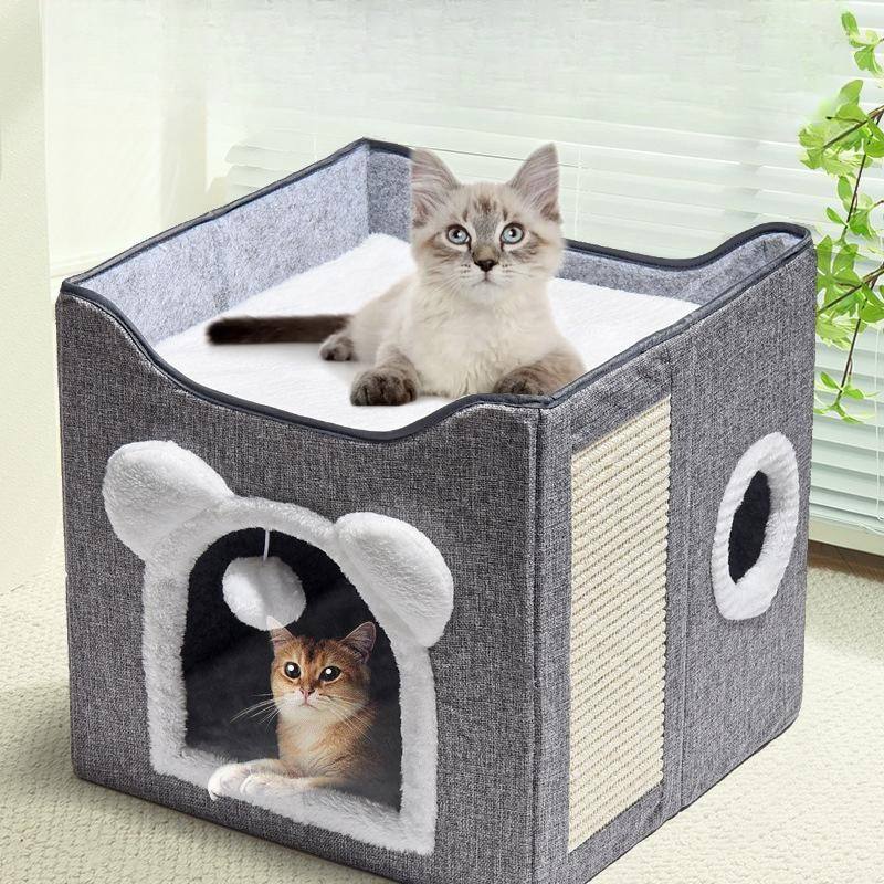 Ear Style Foldable Cat Bed