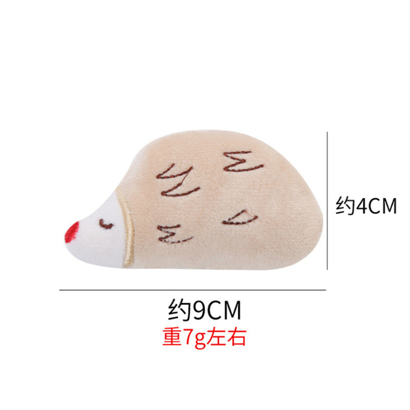 Plush Animal Pattern Catnip Toys