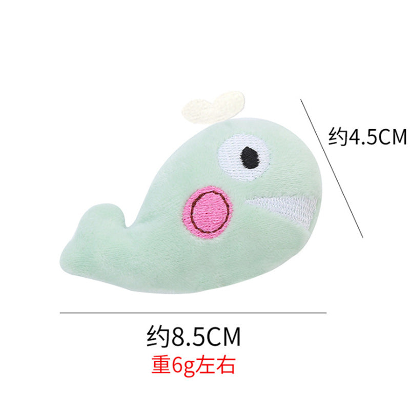 Plush Animal Pattern Catnip Toys