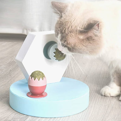 Colorful Egg Catnip Balls Cat Toy