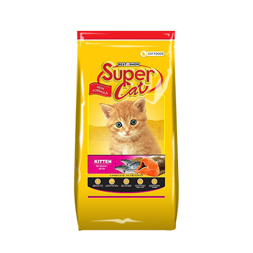 Super Cat Super Premium Dry Food – (Kitten Formula) – 20lbs (9.07kg)
