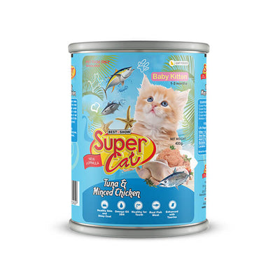 Super Cat Tuna for Baby Kitten 400gr