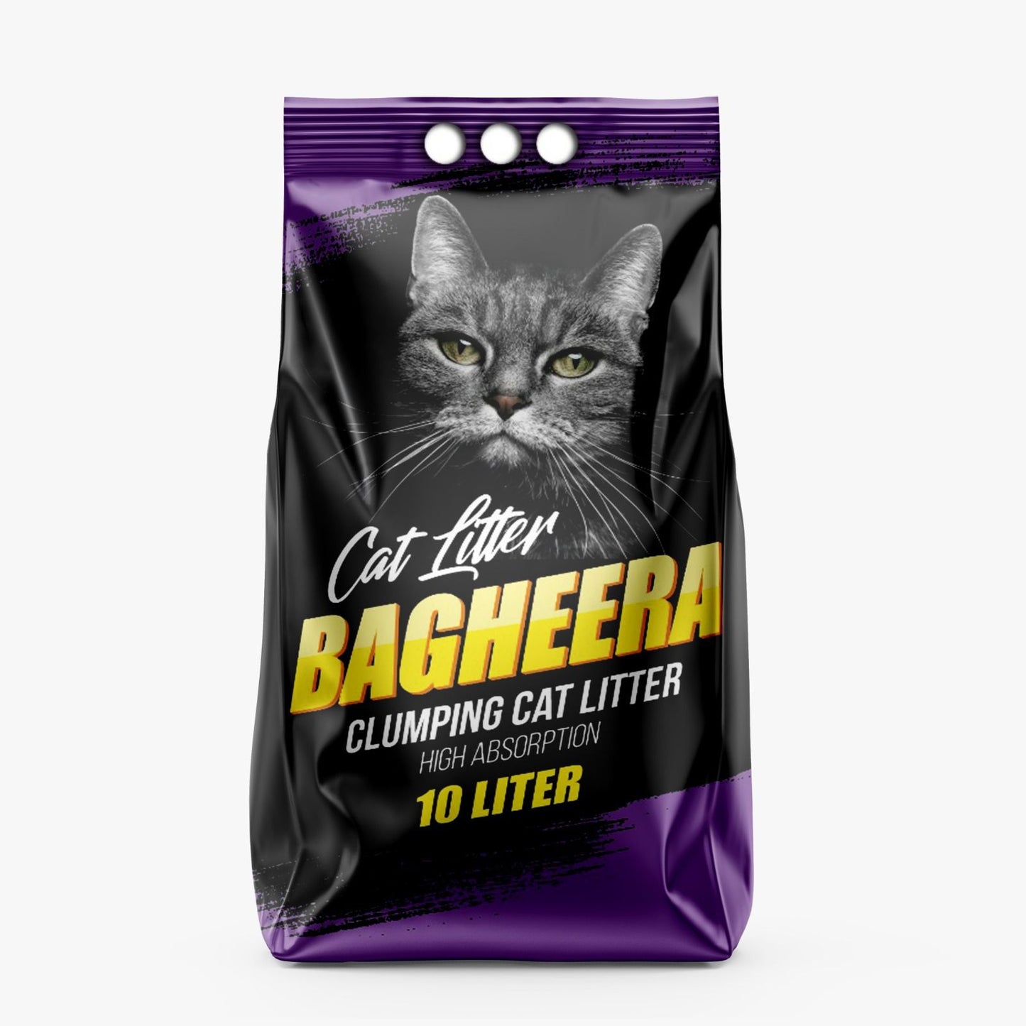 Bagheera Clumping Cat Litter 10L Lavender