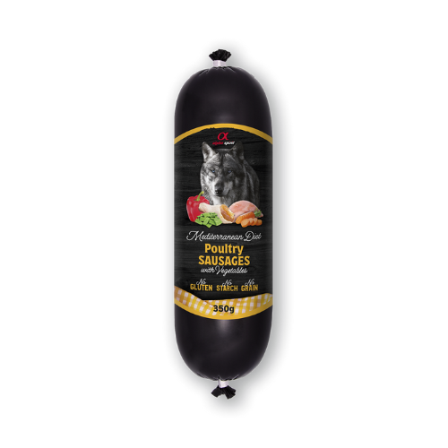 Mediterranean Sausage – Poultry with Vegetables (350g)