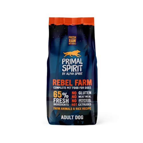 Primal 65% Rebel Farm Dog Food