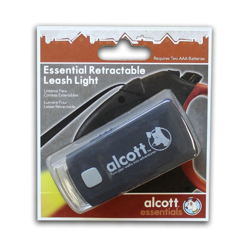Light for retractable leash - Black