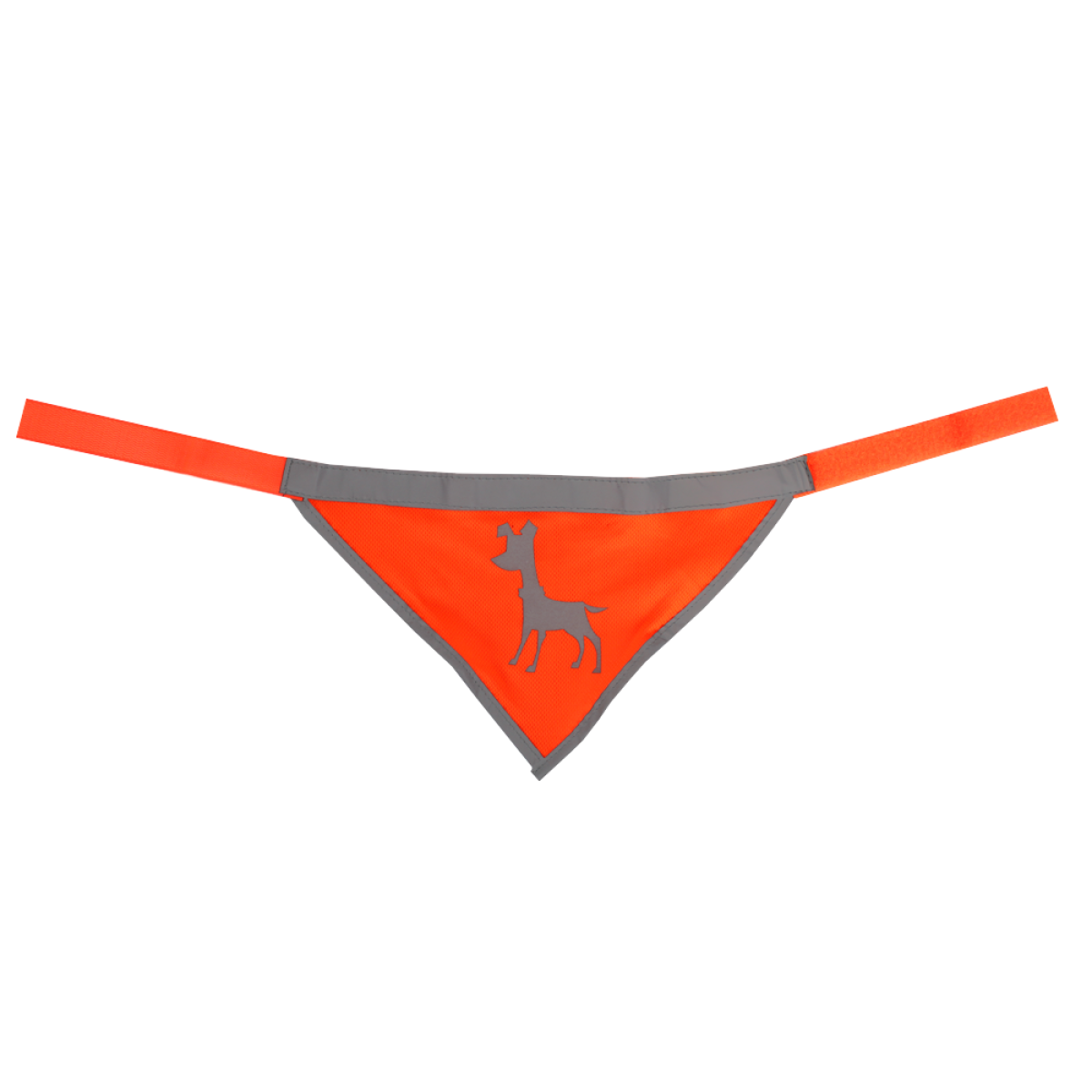 Visibility Dog Bandana, Large - Neon Orange