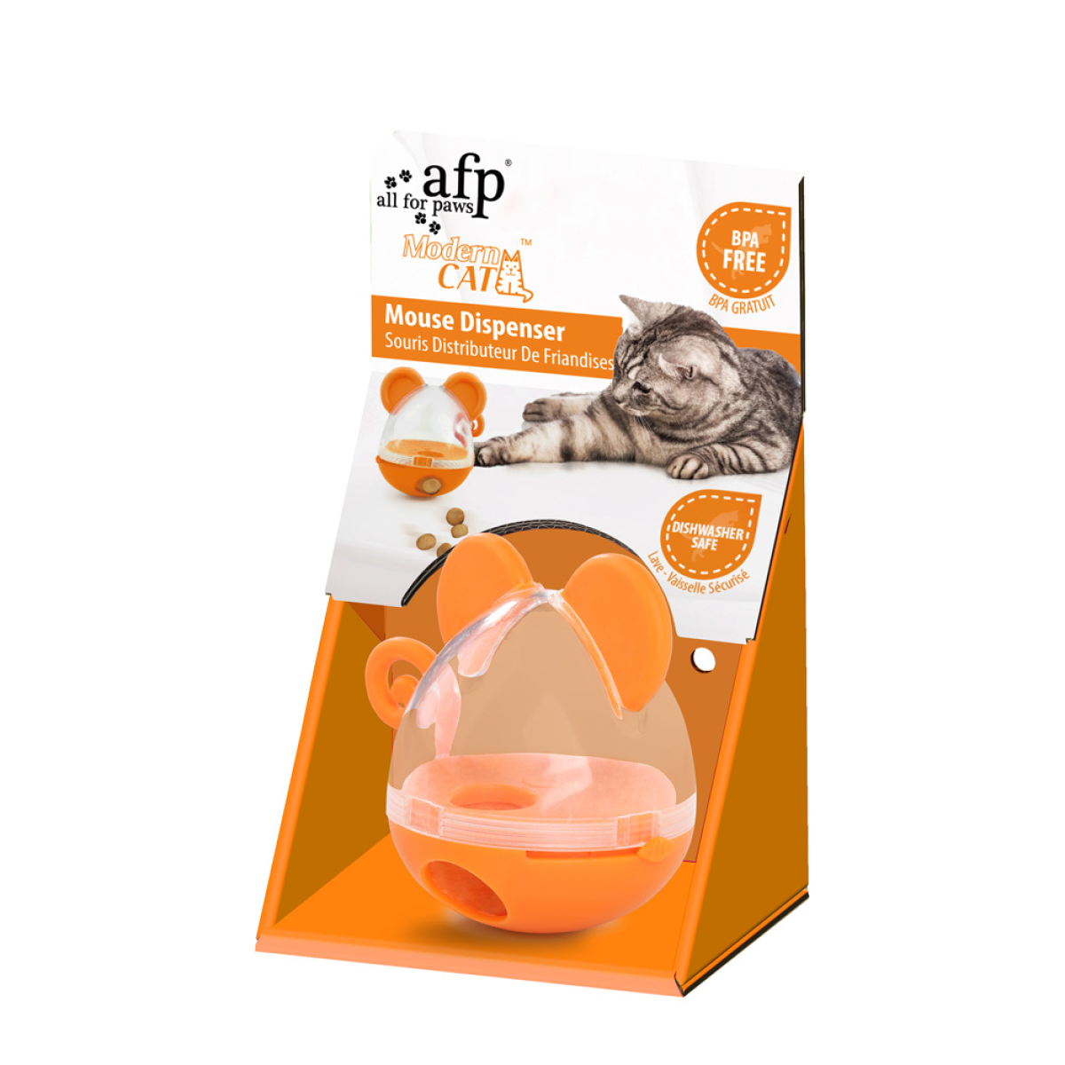 Modern Cat – Mouse Dispenser Toy