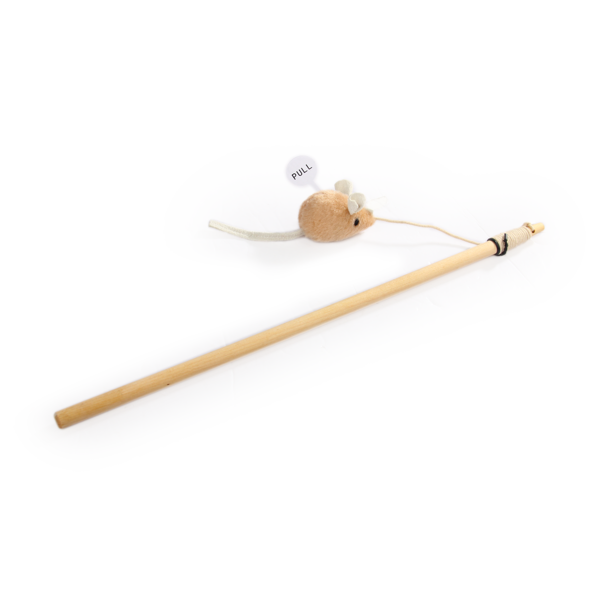 Classic Comfort – Mouse Wand Cat Toy (2-Pack)