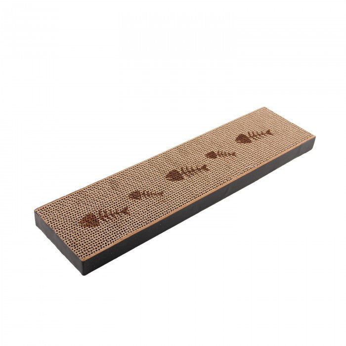 Cardboard Cat Scratcher – Durable Reversible Scratching Pad