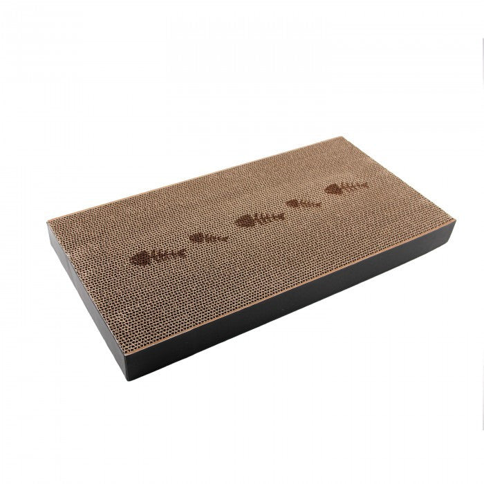 Cardboard Cat Scratcher – Durable Reversible Scratching Pad