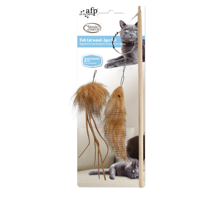 Classic Comfort – Cat Wand Toy Set