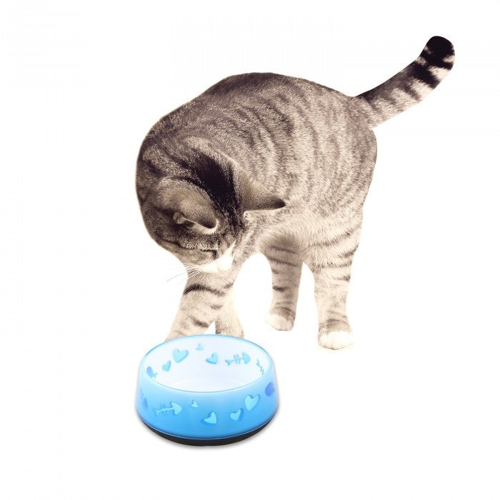 Cat Love Bowl | Adorable Non-Slip Bowl for Food & Water