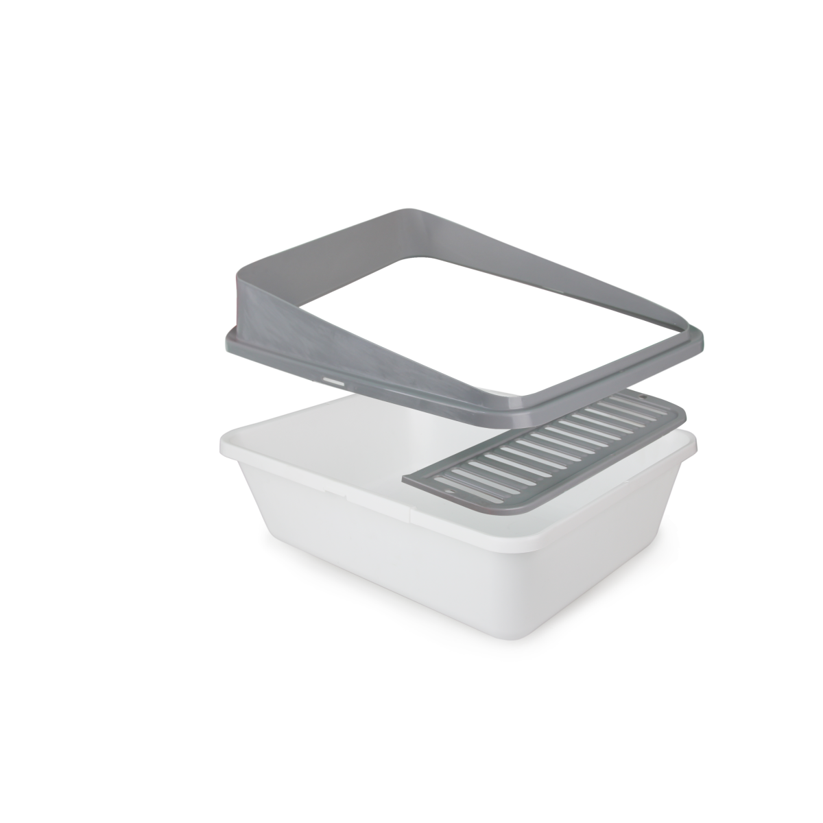 Go Fresh - High Back Cat Litter Box Large