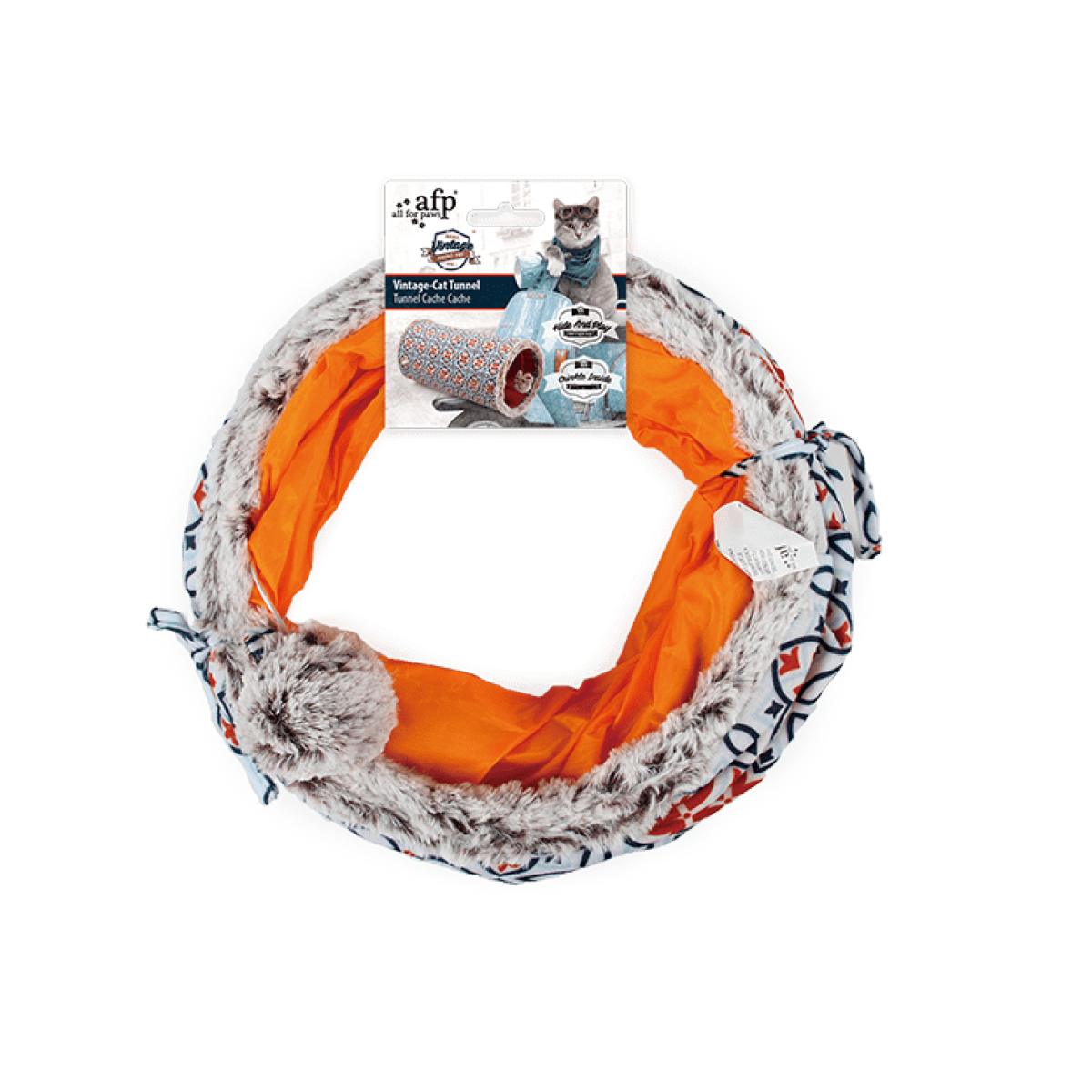 Vintage – Orange Cat Tunnel