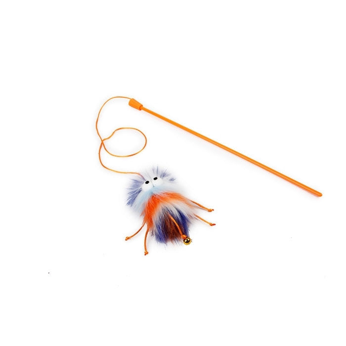 Fluffer Wand – Soft Teaser Toy for Cats