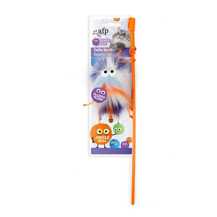 Fluffer Wand – Soft Teaser Toy for Cats