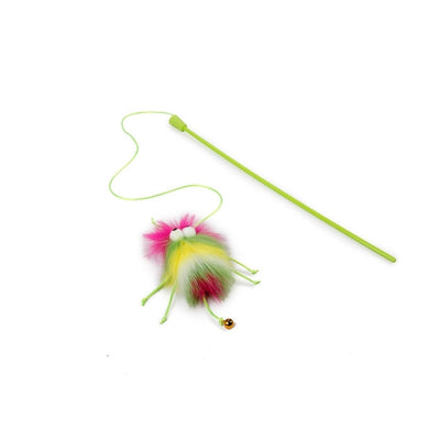 Fluffer Wand – Soft Teaser Toy for Cats
