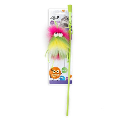 Fluffer Wand – Soft Teaser Toy for Cats