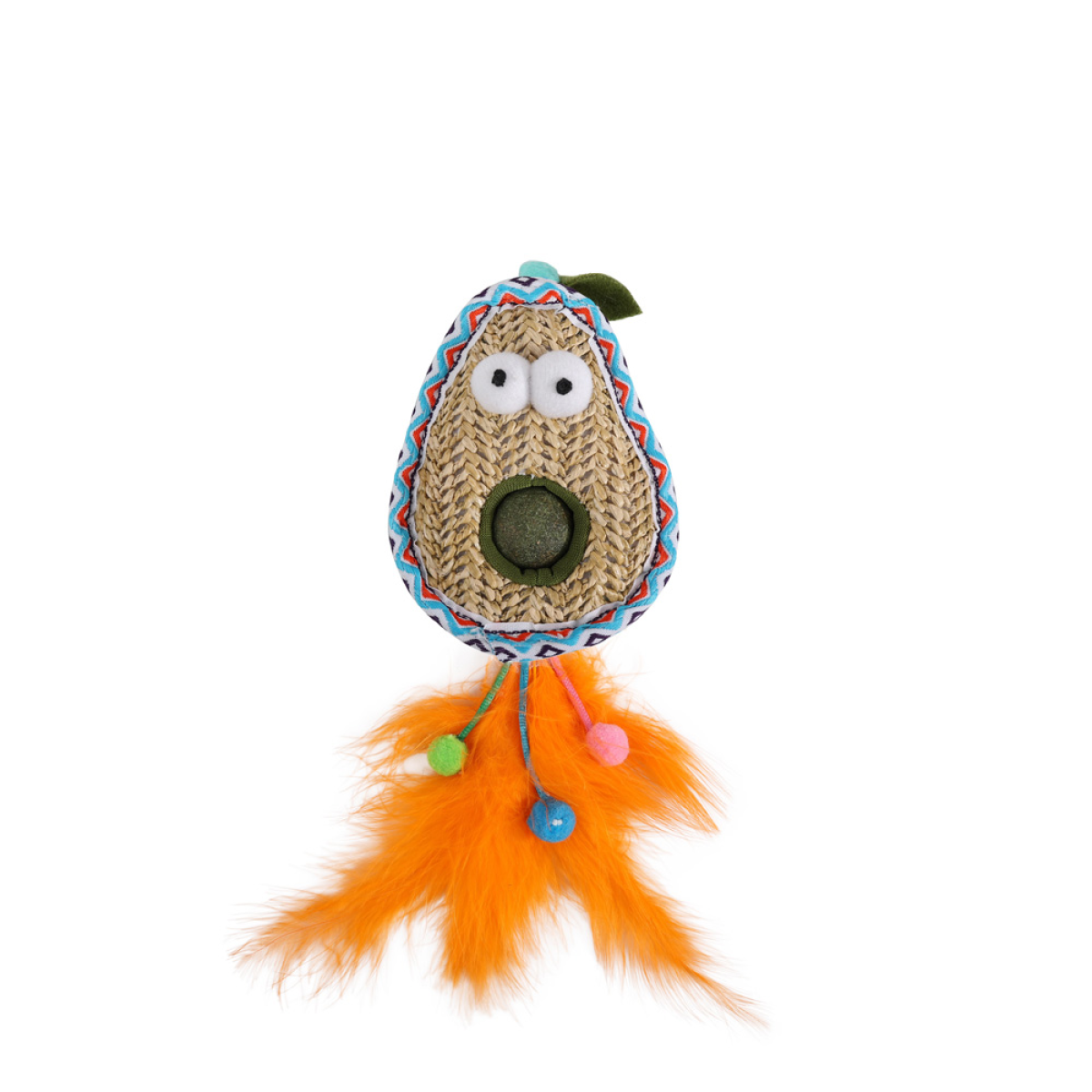 Whisker Fiesta – Avocado Catnip Ball