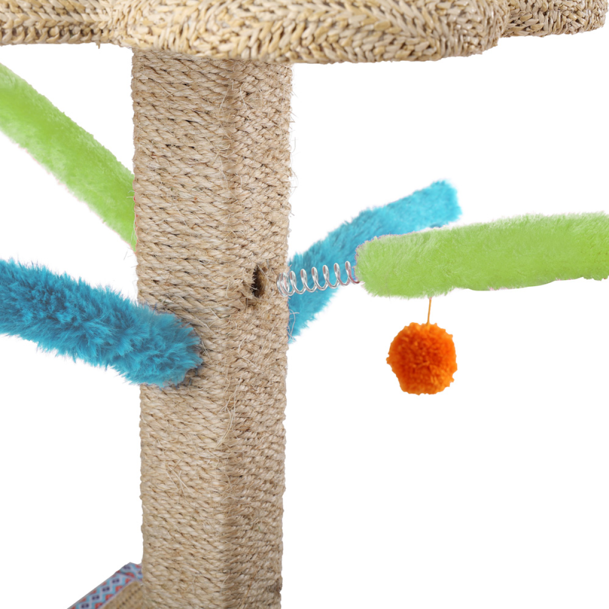 Whisker Fiesta – Blossom Cat Tree | Floral-Inspired Multi-Level Play Tower