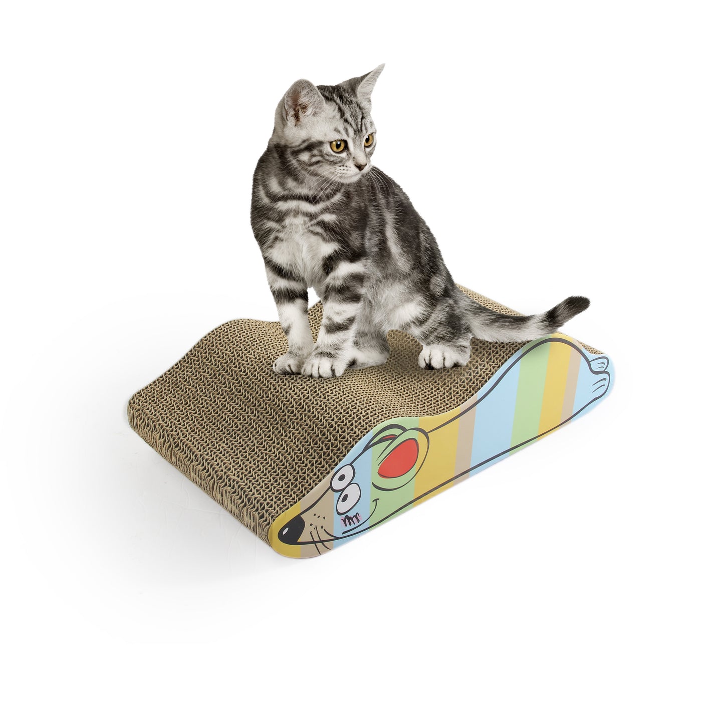 Catoon Back Scratcher Mouse – Fun Scratching Toy for Cats
