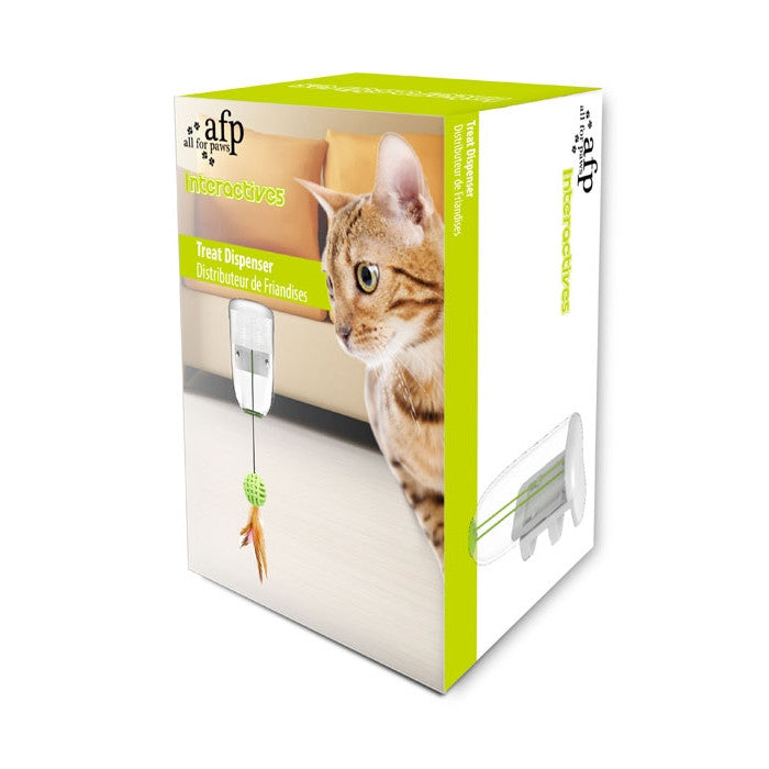 Interactive Cat Treat Dispenser – Engaging Puzzle Toy for Cats