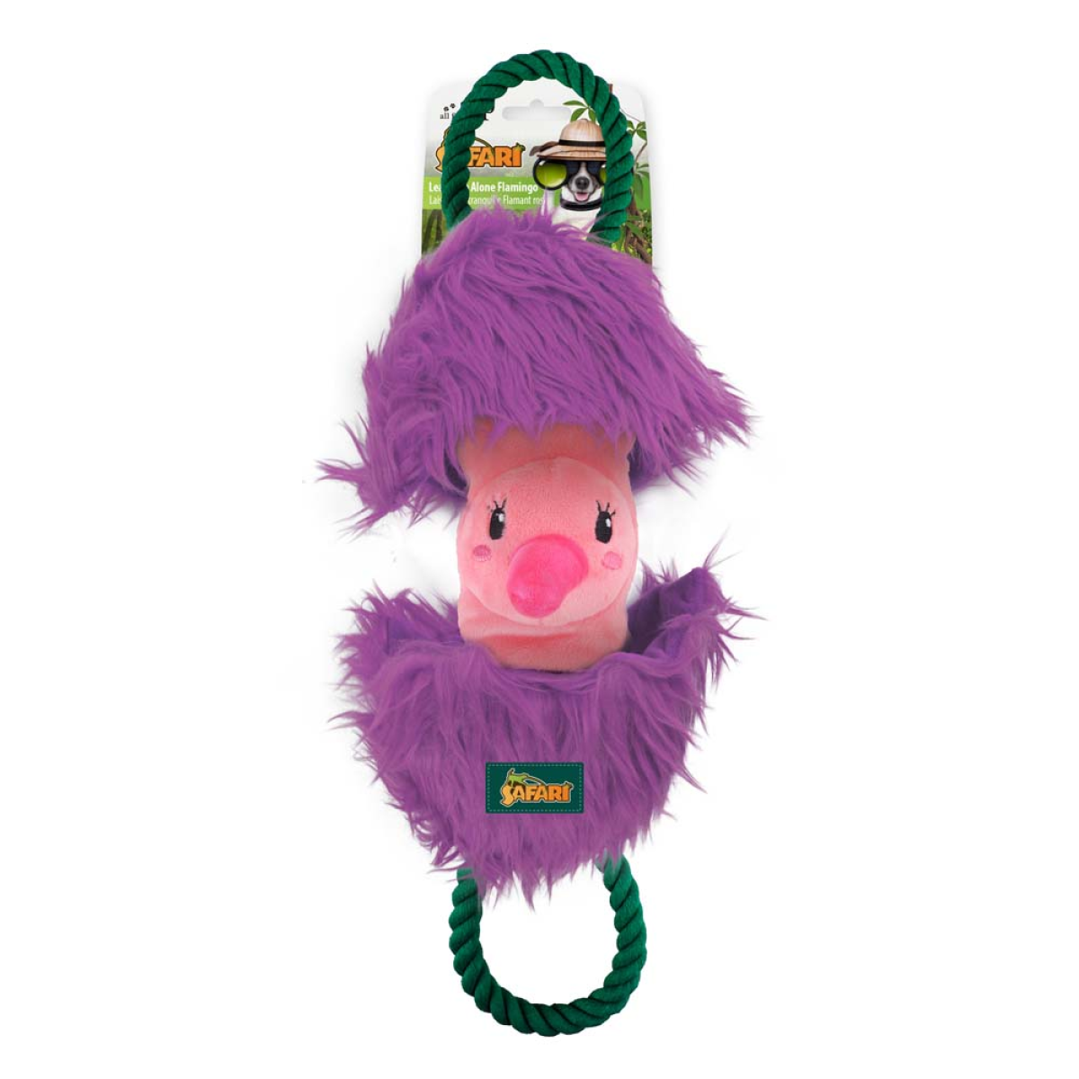 Safari Leave Me Alone – Plush Dog Toy with Attitude & Charm