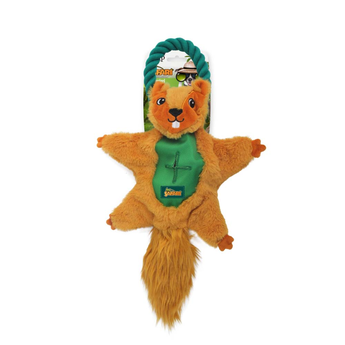 Safari Dog Toy – Plush Animal Toy for Playful & Curious Pups