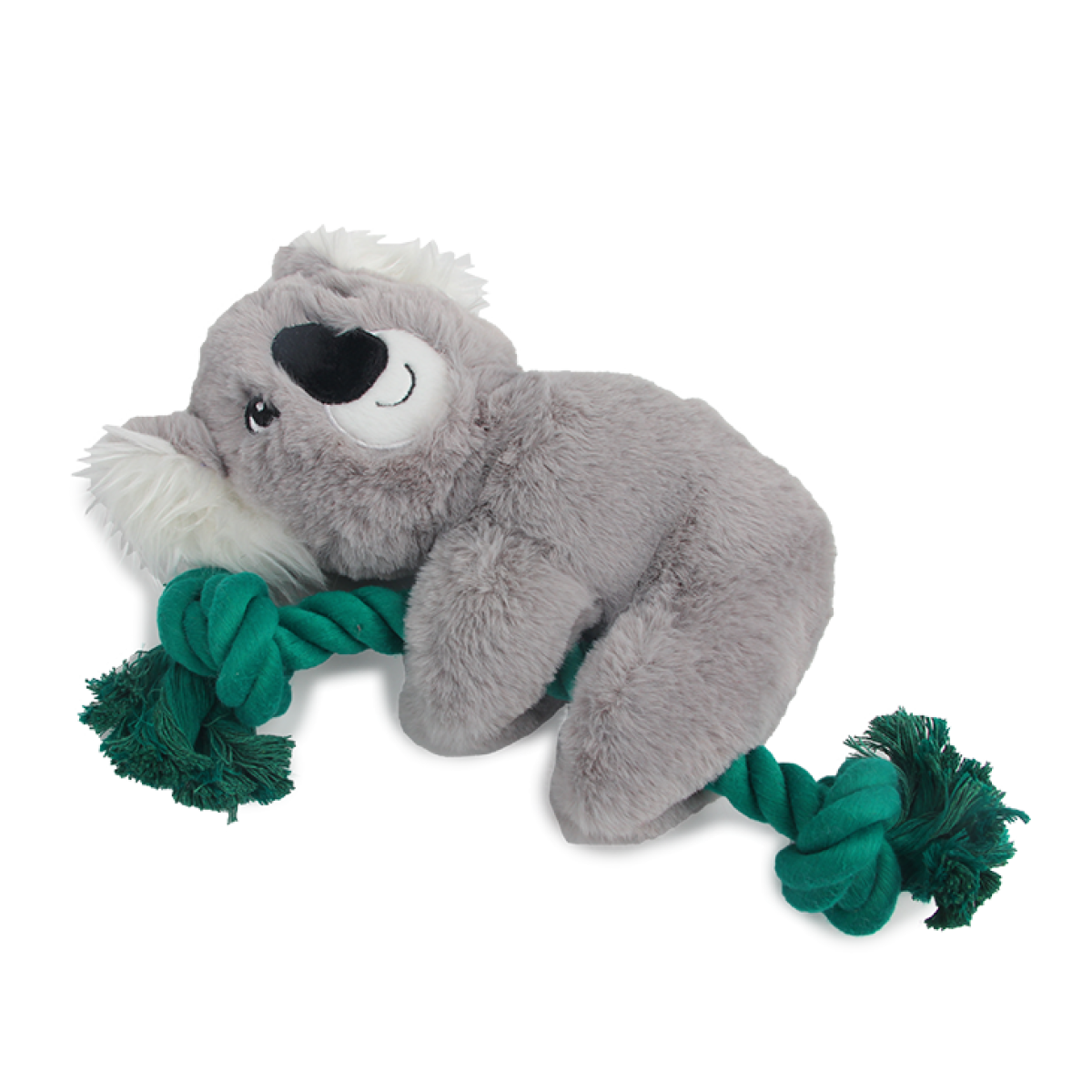 Safari Rope Cuddle – Plush & Rope Dog Toy for Tug and Snuggles