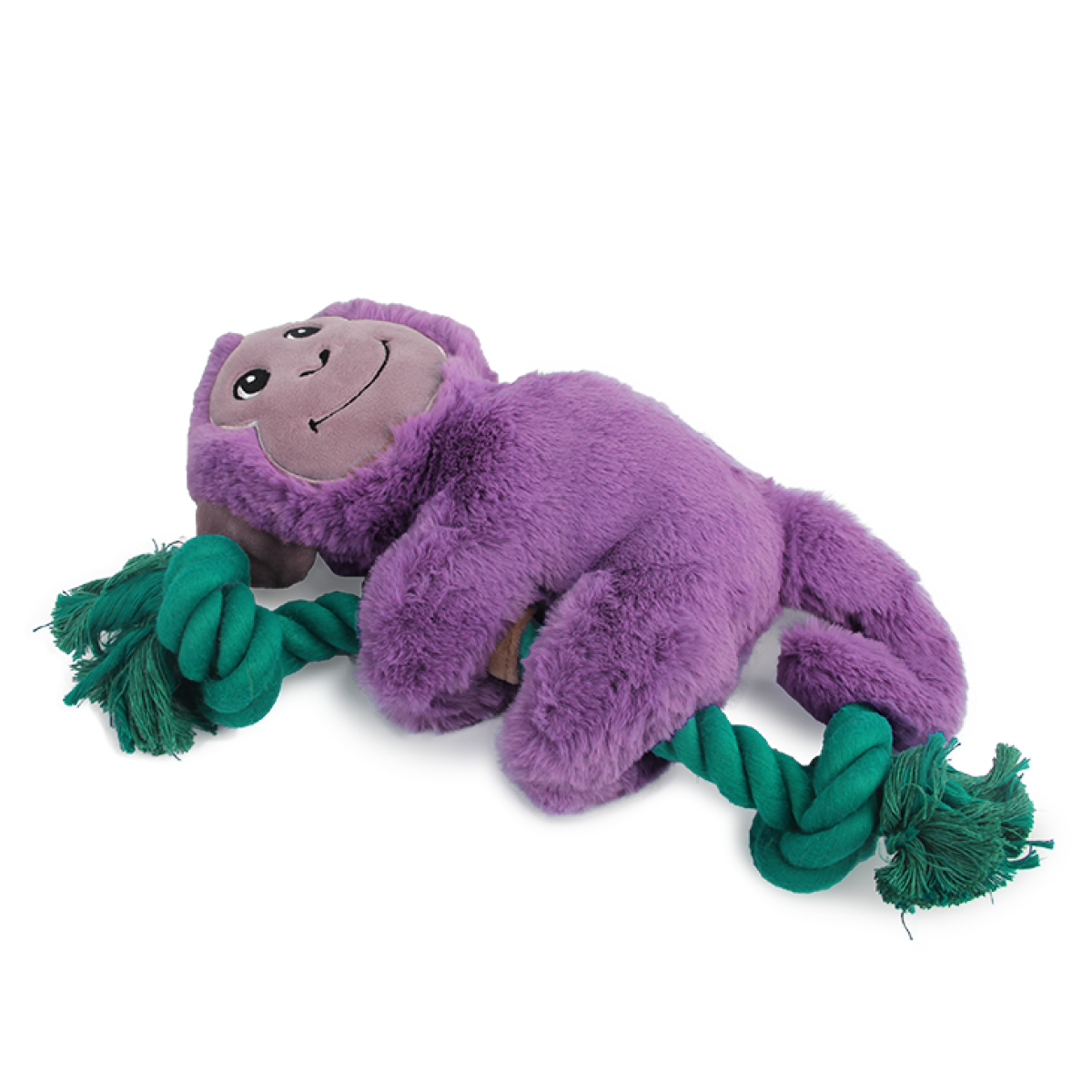 Safari Rope Cuddle – Plush & Rope Dog Toy for Tug and Snuggles