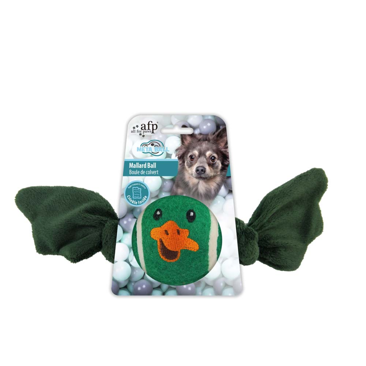Meta Ball – Durable, High-Bounce Dog Toy for Active Play