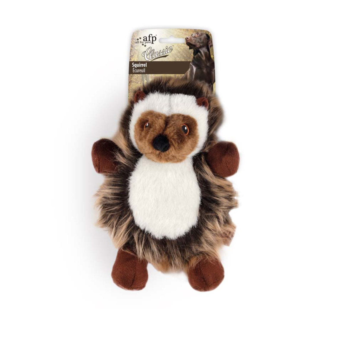 Woodland Classic Omer Hedgehog – Plush Dog Toy for Snuggly Play