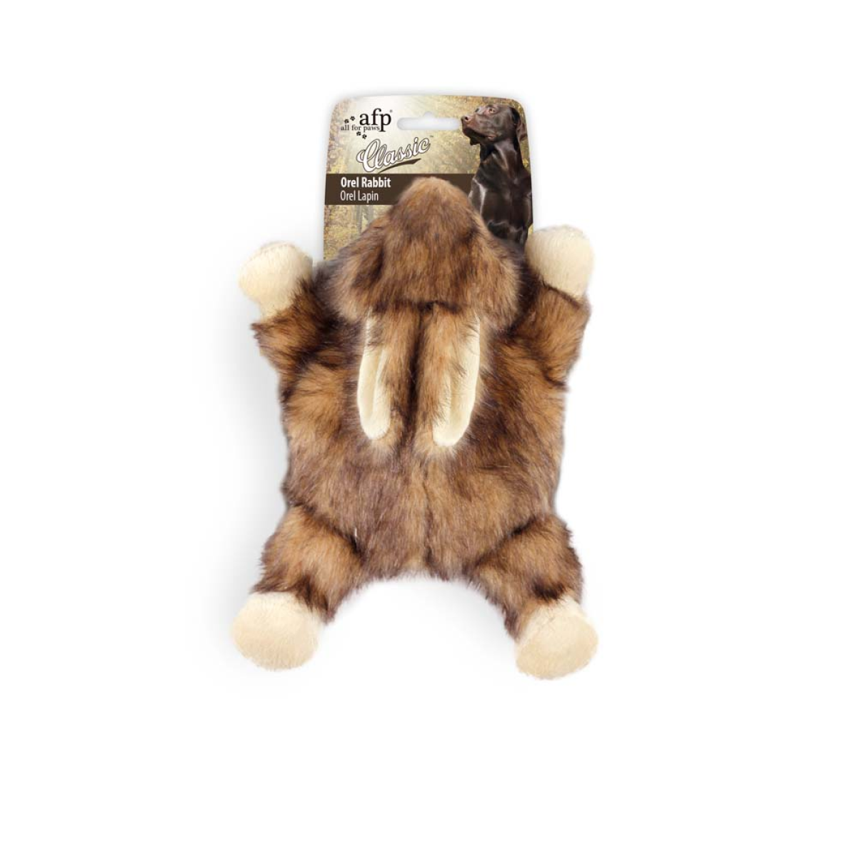 Woodland Classic Orel Rabbit – Plush Bunny Dog Toy for Gentle Play