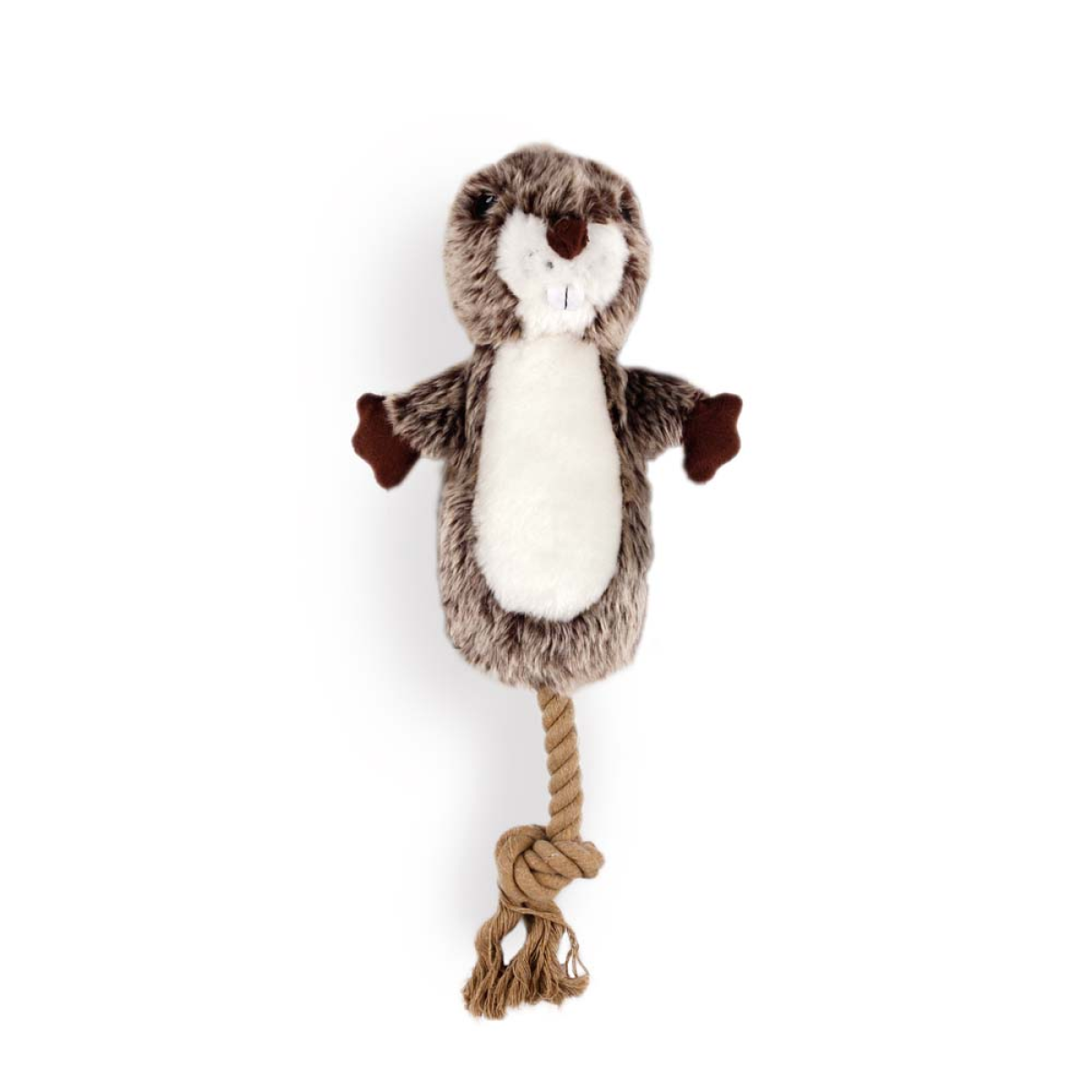 Woodland Classic Justin Beaver – Plush Beaver Dog Toy for Snuggles