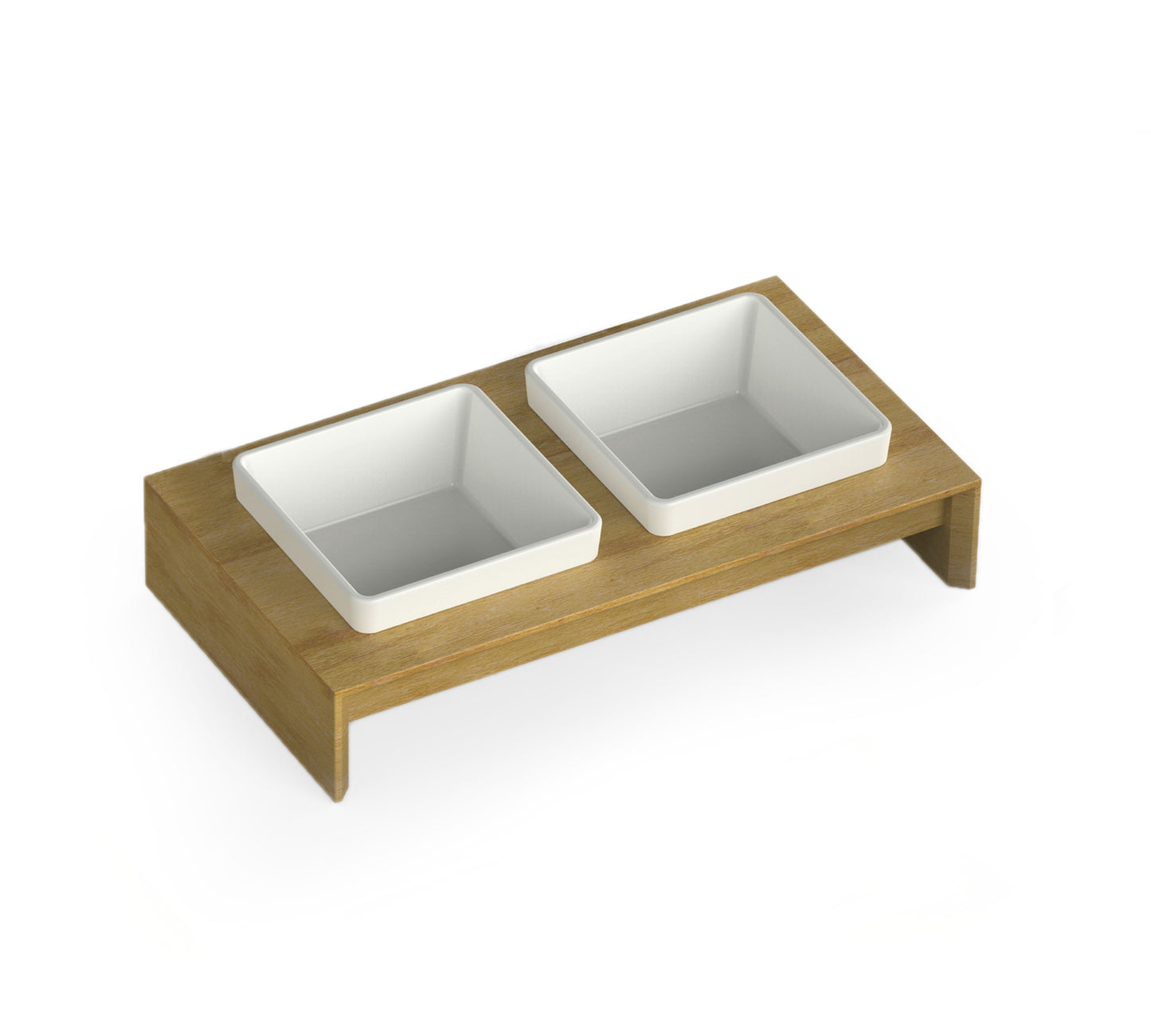 Double Dinner Pet Food Bowl – Dual Dish for Food & Water