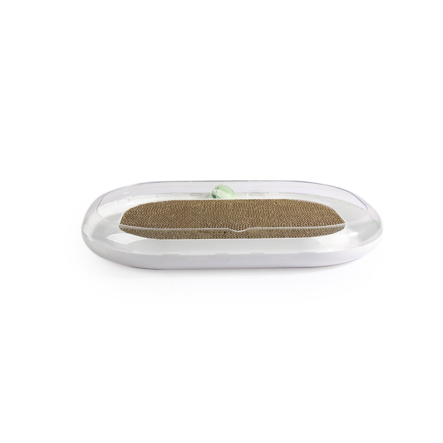 Cat Runway Scratcher – Interactive Corrugated Tunnel & Scratch Pad