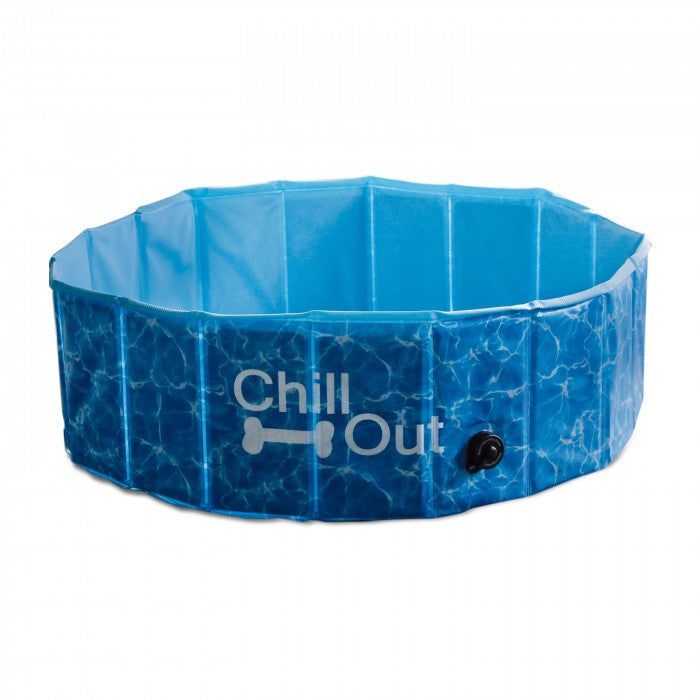 Chill Out Splash & Fun Dog Pool – Foldable Cooling Pool for Pets