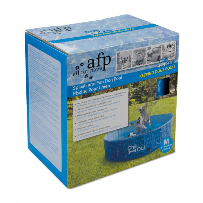 Chill Out Splash & Fun Dog Pool – Foldable Cooling Pool for Pets