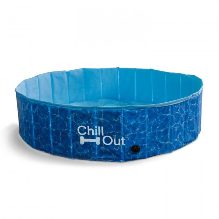 Chill Out Splash & Fun Dog Pool – Foldable Cooling Pool for Pets