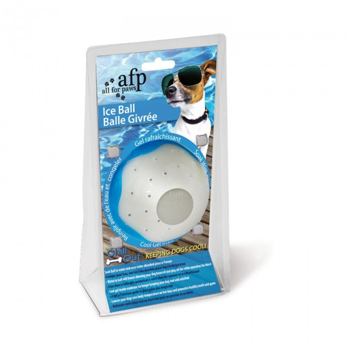 Chill Out Ice Ball for Dogs – Cooling Treat Toy for Hot Days