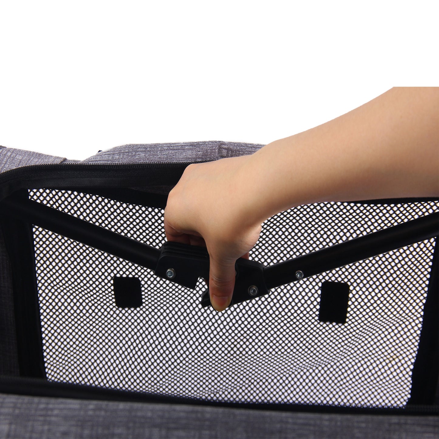Easy-go Pet Crate – Foldable Travel Crate for Dogs & Cats
