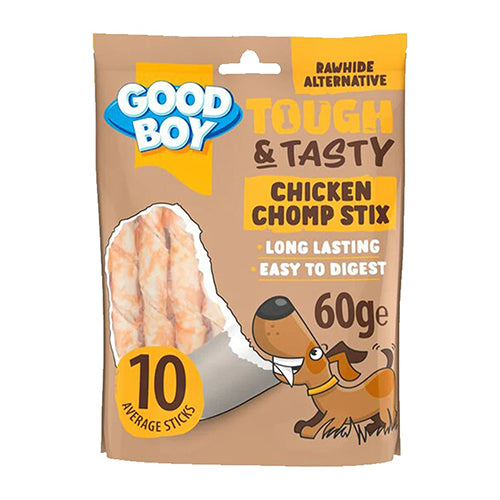 Goodboy Tough & Tasty Chicken Chomp Stix 60g