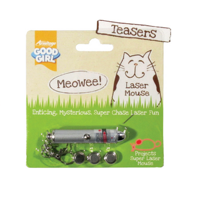 Laser Mouse Toy for Cats – 110mm Interactive Play