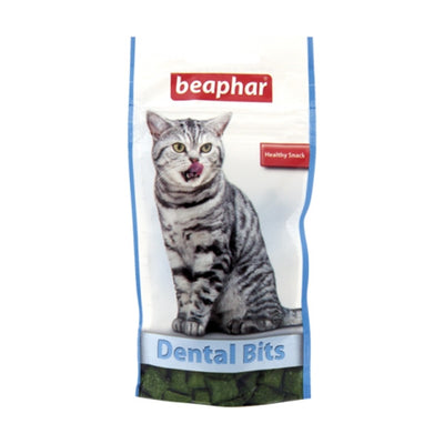 Beaphar Dental Bits 35g | Natural Dental Treats for Cats