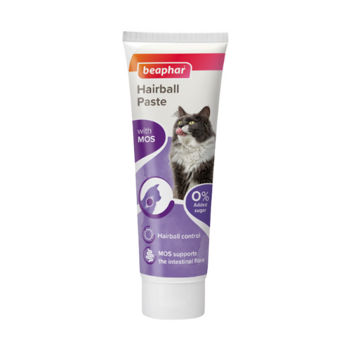 Beaphar Malt Paste Anti-Hairball – 100g | Dual-Action Digestive Support for Cats