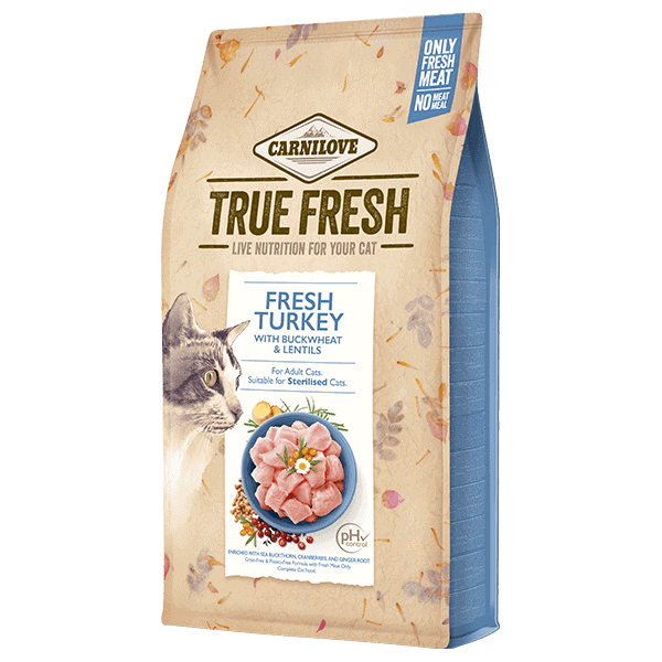 Carnilove True Fresh Cat Turkey 340G