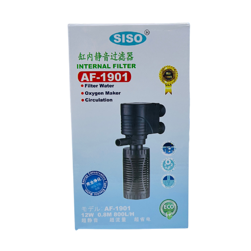 SISO Internal Filter AF-1901 – 800L/h High-Efficiency Aquarium Filter